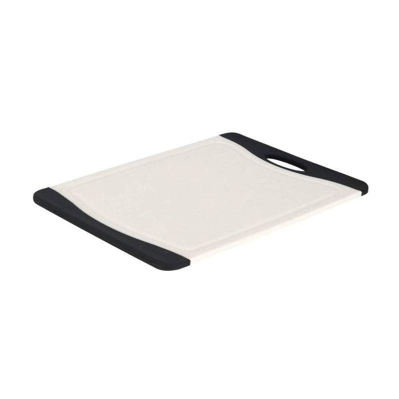 Load image into Gallery viewer, Daily home snijplank 36.8x25.5 cm zwart wit
