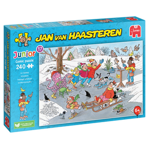 Jumbo puzzel 240 st. jvh junior schaatsen