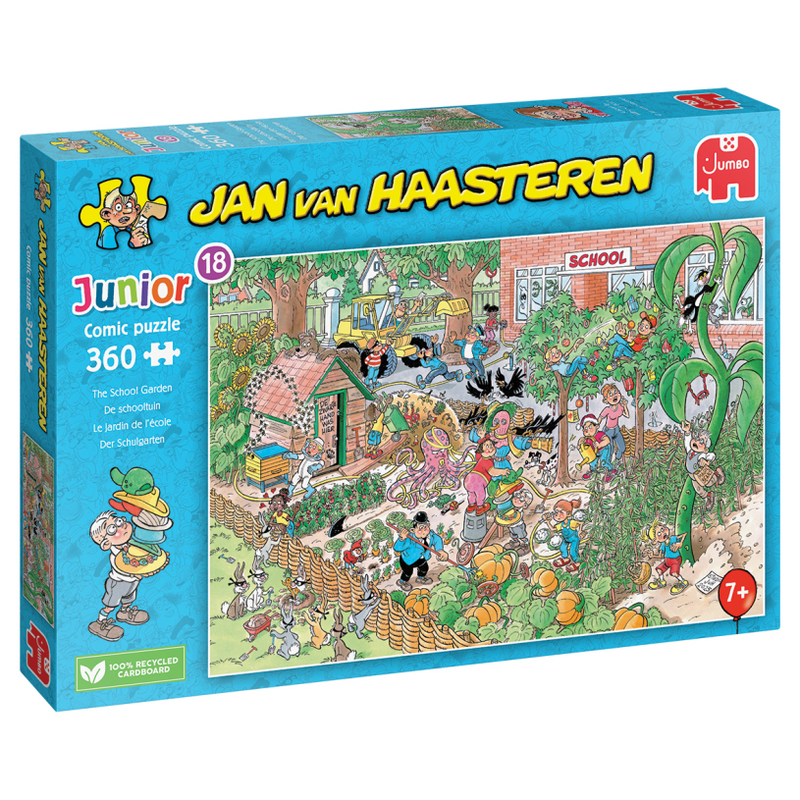 Afbeelding laden in galerijviewer, Jumbo puzzel 360 st. jvh junior de schooltuin
