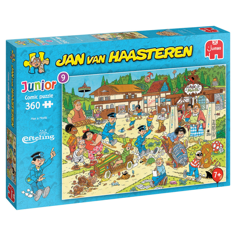 Chargez l'image dans la visionneuse de la galerie, Jumbo puzzel 360 st. jvh junior max en moritz in de efteling
