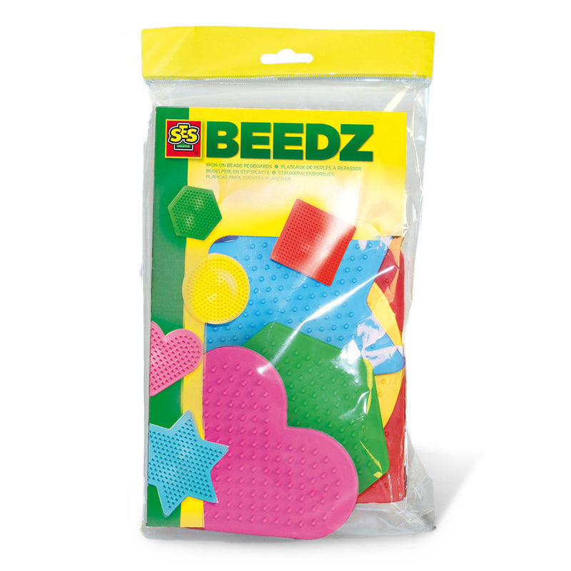 Load image into Gallery viewer, Ses strijkkralenbordjes, 5st.
