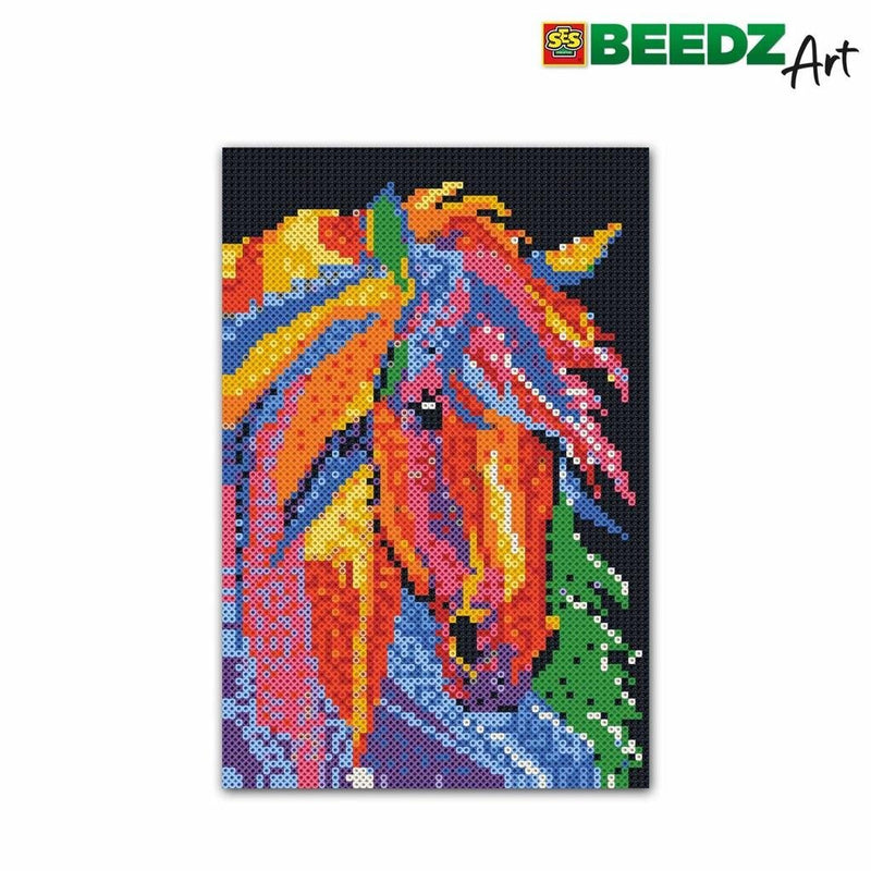 Load image into Gallery viewer, SES Creative Beedz Art Paard fantasie
