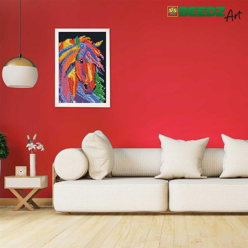 Load image into Gallery viewer, SES Creative Beedz Art Paard fantasie

