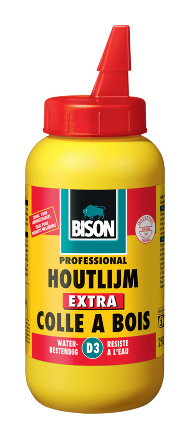 Bison houtlijm extra 250g houtlijm extra 250g waterbestendig