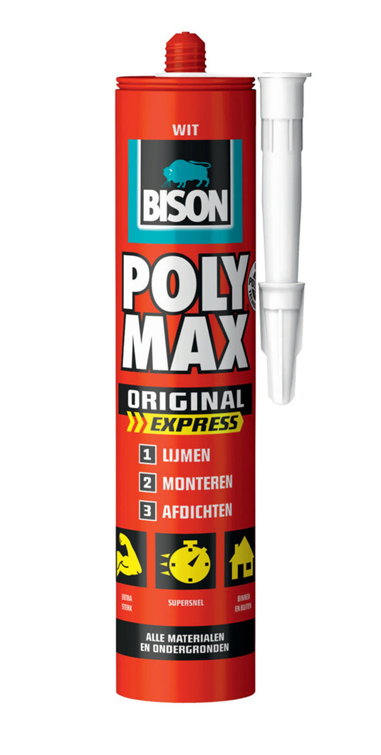 Bison polymax express 425gr wit