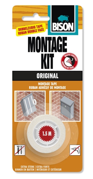 Bison montagekit original tape 1.5mx19mm