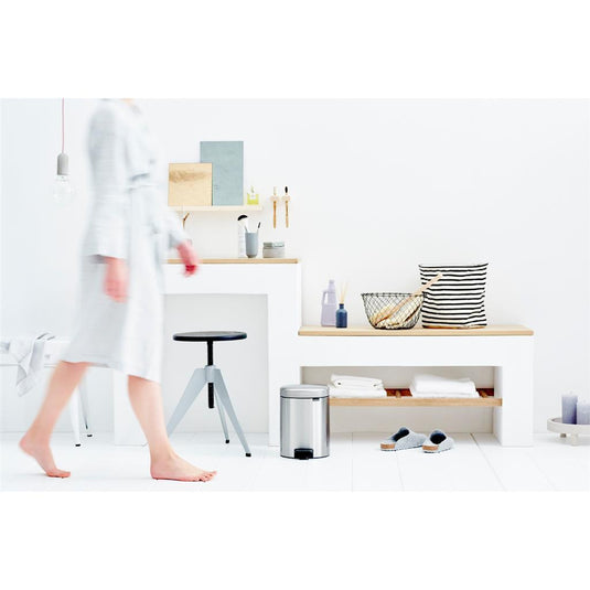 Brabantia pedaalemmer newicon 5l mattste