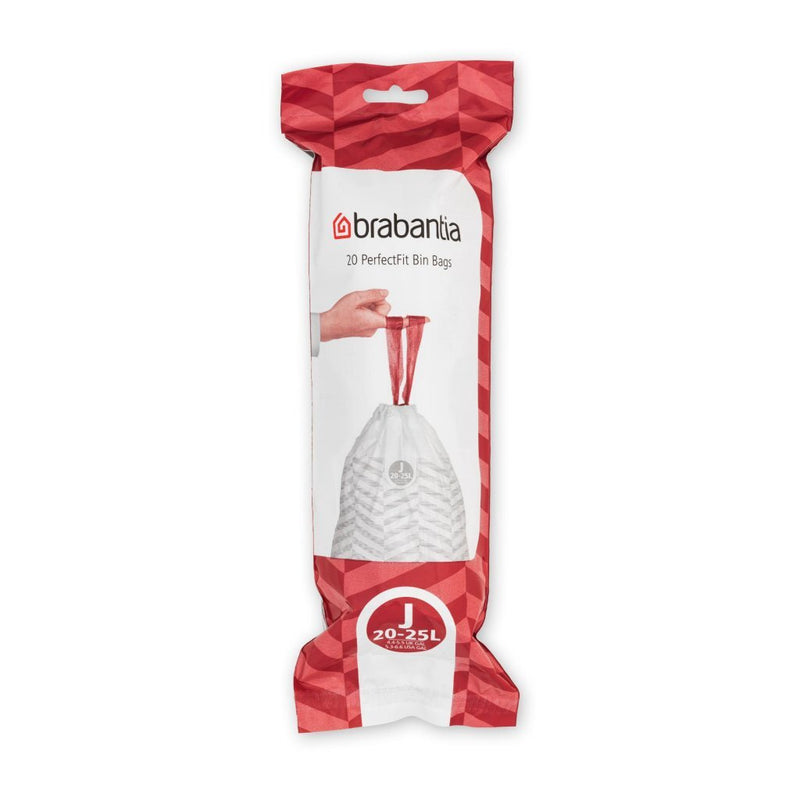 Afbeelding laden in galerijviewer, Brabantia perfectfit afvalzak code j 23l 20 stuks
