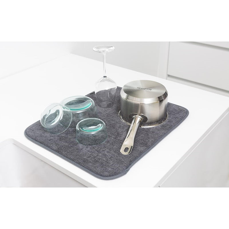 Load image into Gallery viewer, Brabantia sinkside microvezel afdruipmat 47x40 cm grijs
