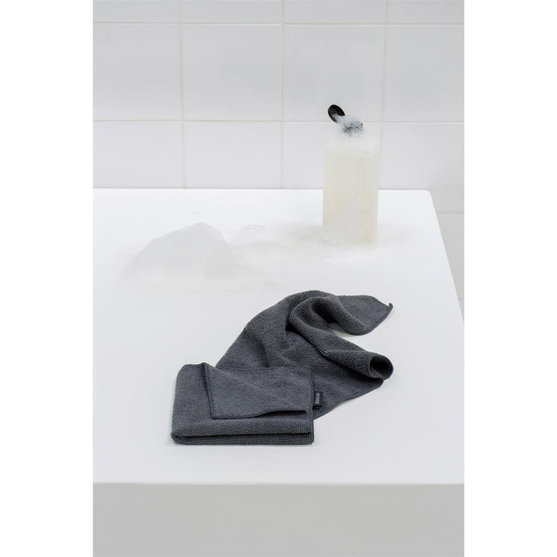 Load image into Gallery viewer, Brabantia sinkside microvezeldoeken 30x30 cm 2 stuks grijs
