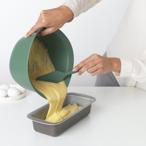 Brabantia tasty+ spatel plus schraper siliconen fir green