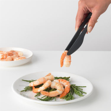 Brabantia tasty+ keukentang plus serveertang - granite grey