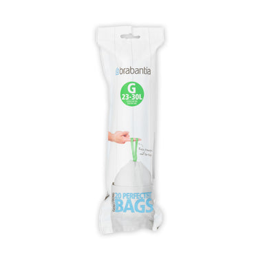 Brabantia perfectfit 23-30 liter slimline vuilniszakken g rol a 20 zakken