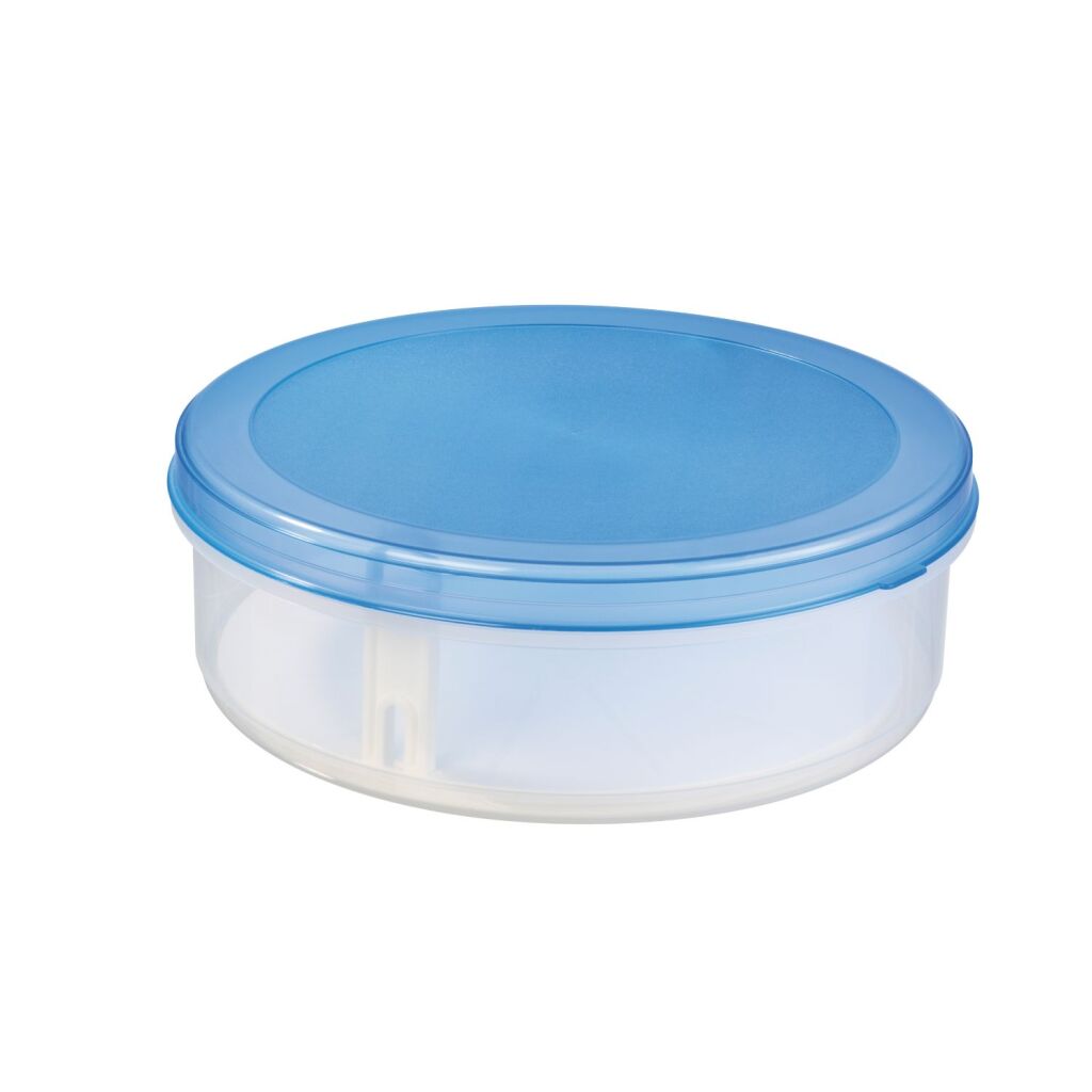 Sunware sunware club cuisine taartdoos 35x12 cm blauw transparant