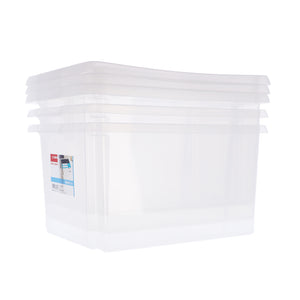 Sunware nesta opbergboxen 32l 3 stuks wit transparant