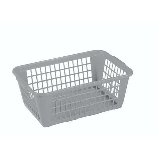 Sunware basic opbergmandje medium zilver