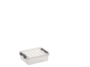 Sunware q-line box 1 liter transparant