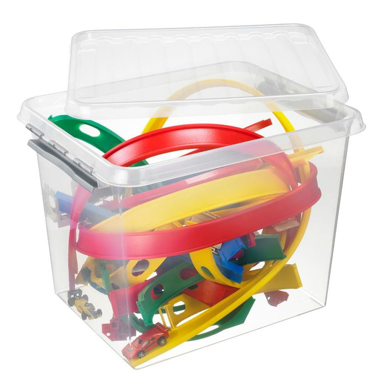Load image into Gallery viewer, Sunware q-line opbergbox 52l transparant
