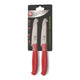 Richardson sheffield schilmes 2-delig rvs rood