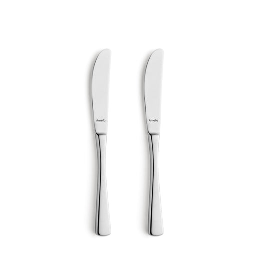 Amefa tafelmessen neptune 2 stuks