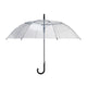 Paraplu transparant d100xh76cm