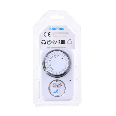 Grundig tijdschakelaar wit