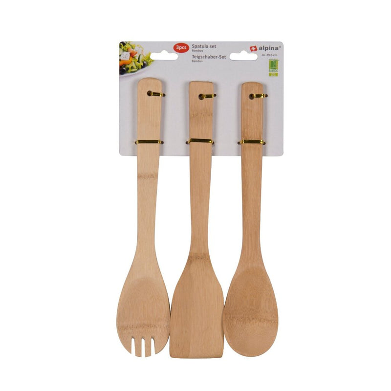 Load image into Gallery viewer, Alpina bamboe spatelset 29.5 cm 3-delig
