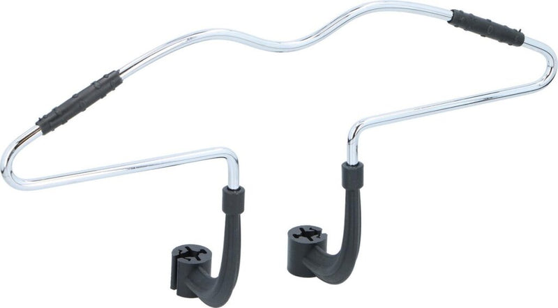 Load image into Gallery viewer, Dunlop auto kledinghanger voor hoofdsteun 42,5x3x14,3cm chroom zilver
