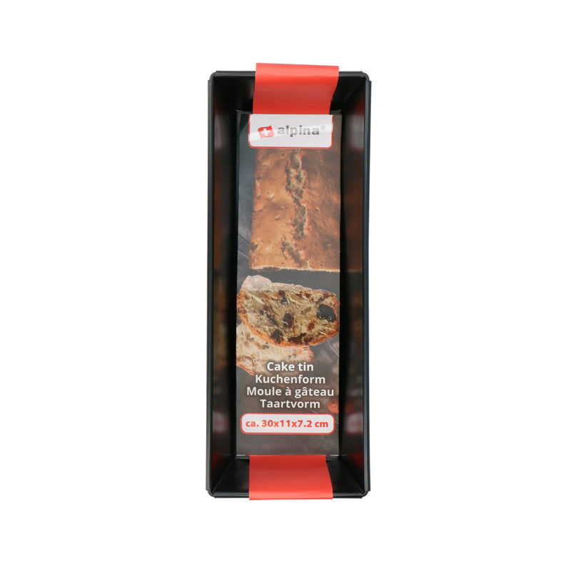 Load image into Gallery viewer, Alpina cakevorm 30x11x7.2 cm zwart

