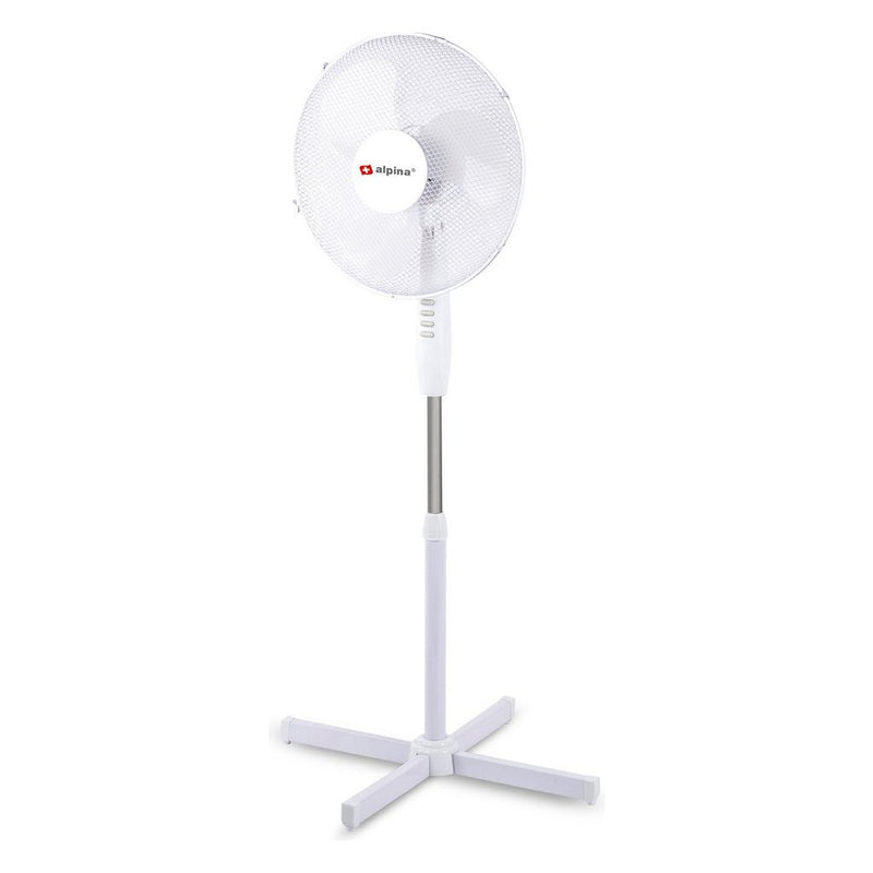 Load image into Gallery viewer, Alpina statiefventilator 40 cm wit
