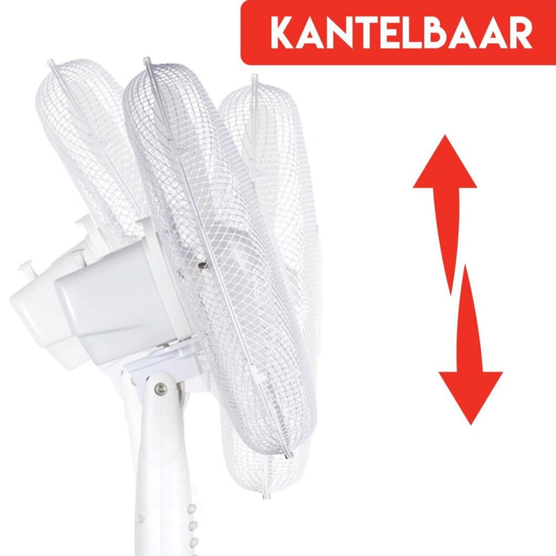 Load image into Gallery viewer, Alpina statiefventilator 40 cm wit
