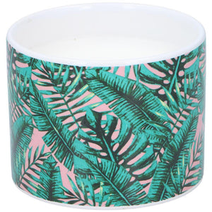 Lifetime garden citronella kaars in pot ø10x8cm