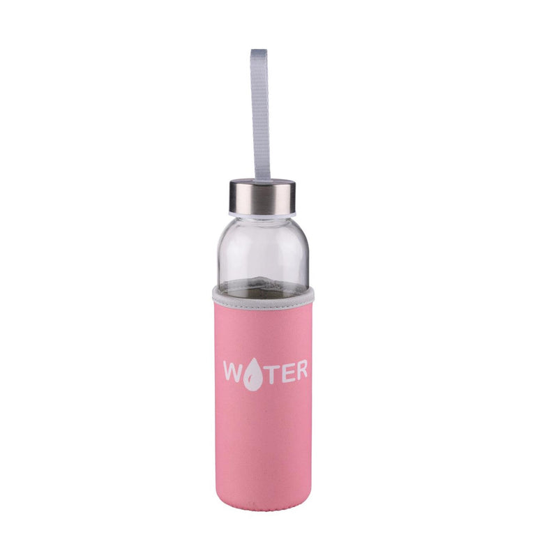 Load image into Gallery viewer, Alpina drinkfles glas 500ml + effen hoes
