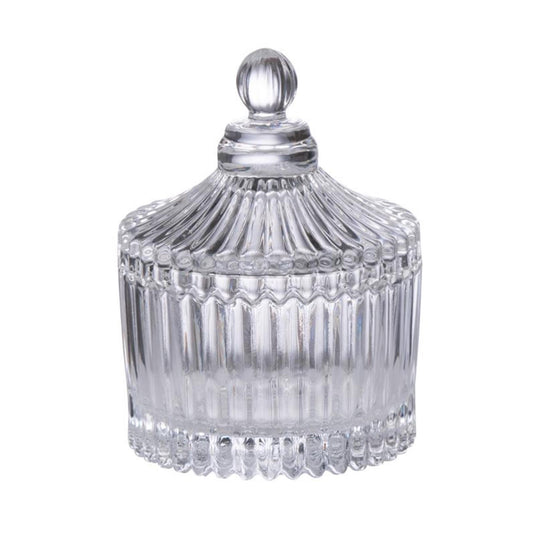 Alpina pot met deksel glas ø6,8x8,5cm