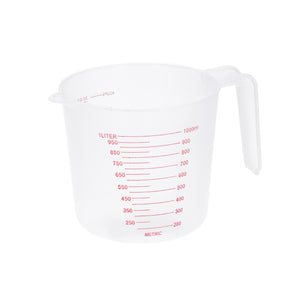 Basic kunststof maatbeker 1l