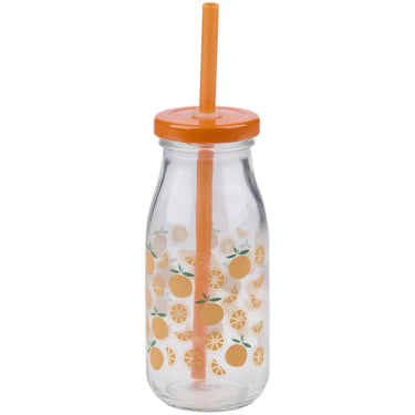 Alpina drinkfles met rietje 250ml fruitdesign 3 assorti