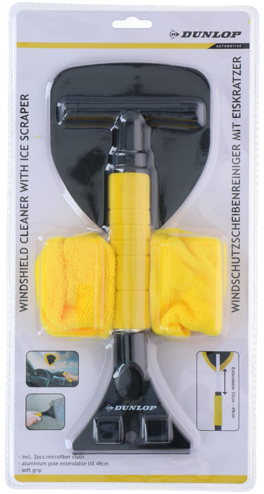 Dunlop ijskrabber met raamwisser 38cm