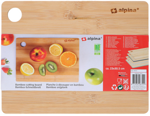 Alpina bamboe snijplank 23x30cm