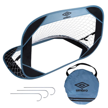 Umbro voetbalgoal pop-up 110x78x78cm inclusief haken en tas