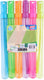 Eddy toys bellenblaaszwaard set a 6 stuks 118ml 32cm