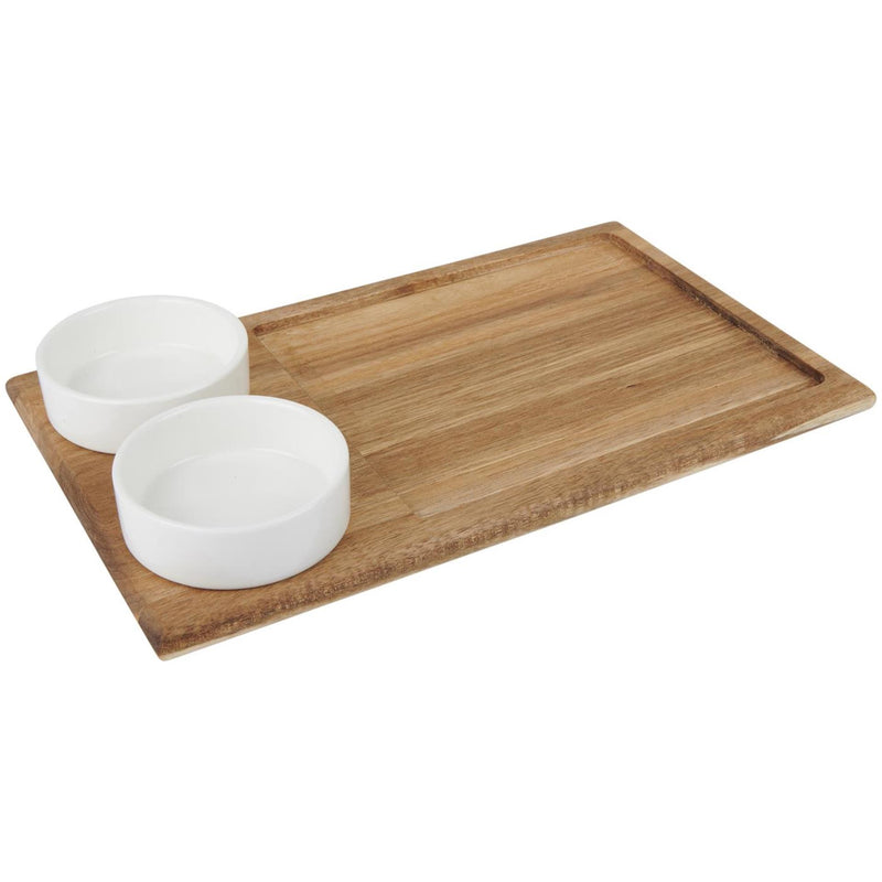ギャラリービューアに画像をロードする, Alpina serving tray with snack bowls
