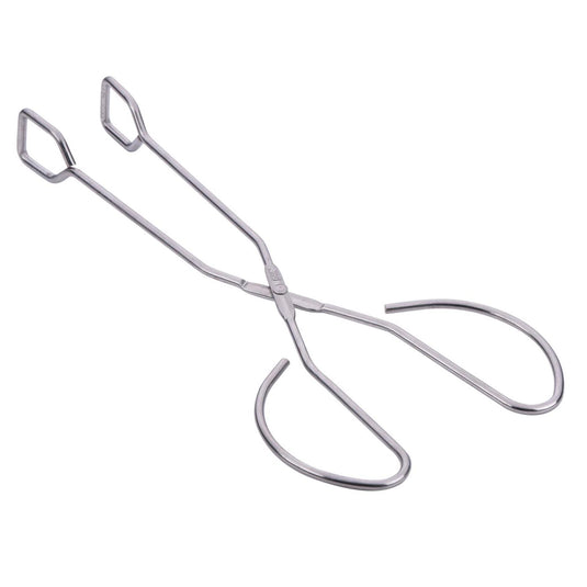 Bbq barbecuetang metaal 27cm