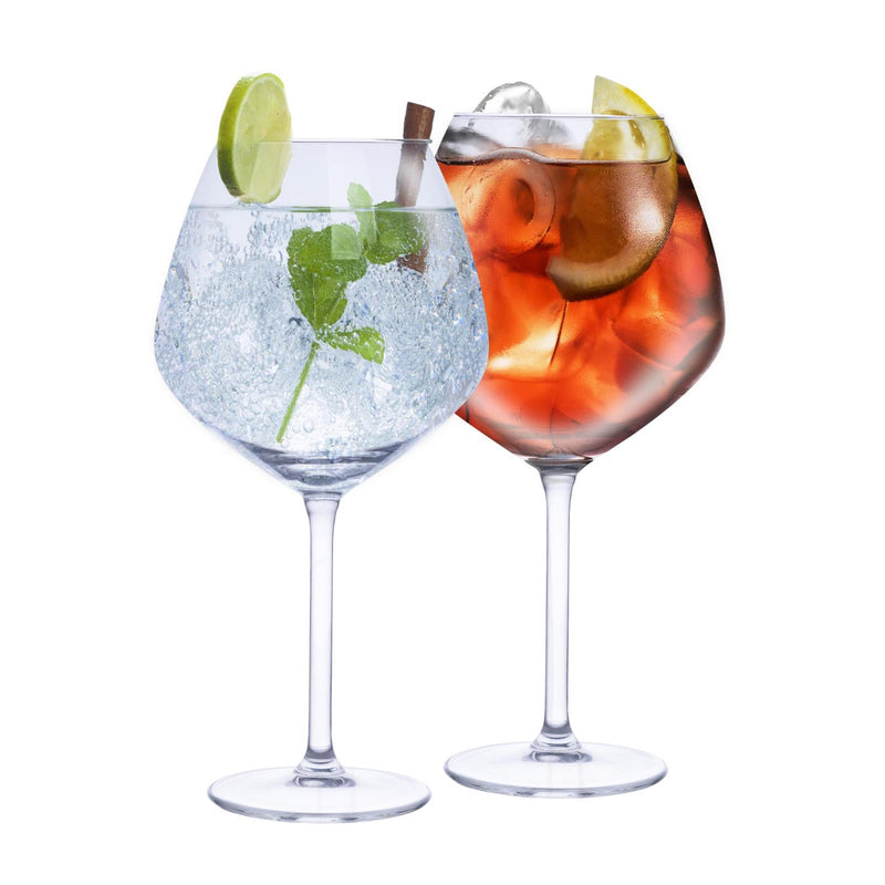 Cargue la imagen en el visor de la galería, Alpina cocktailglazen 4 stuks - glazen voor gin tonic, aperol spritz en cocktails - gin tonic glas 73 cl - cocktailset - glas
