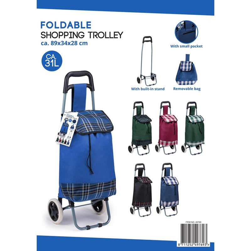 Load image into Gallery viewer, Lifetime boodschappentrolley 31l
