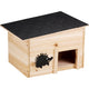 Lifetime garden houten egelhuis 32x26x20 cm