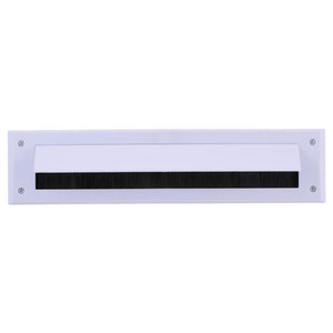 Kinzo brievenbusafdekking wit 34x8x1,5cm