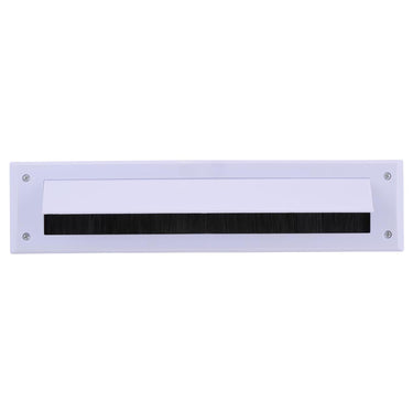 Kinzo brievenbusafdekking wit 34x8x1,5cm