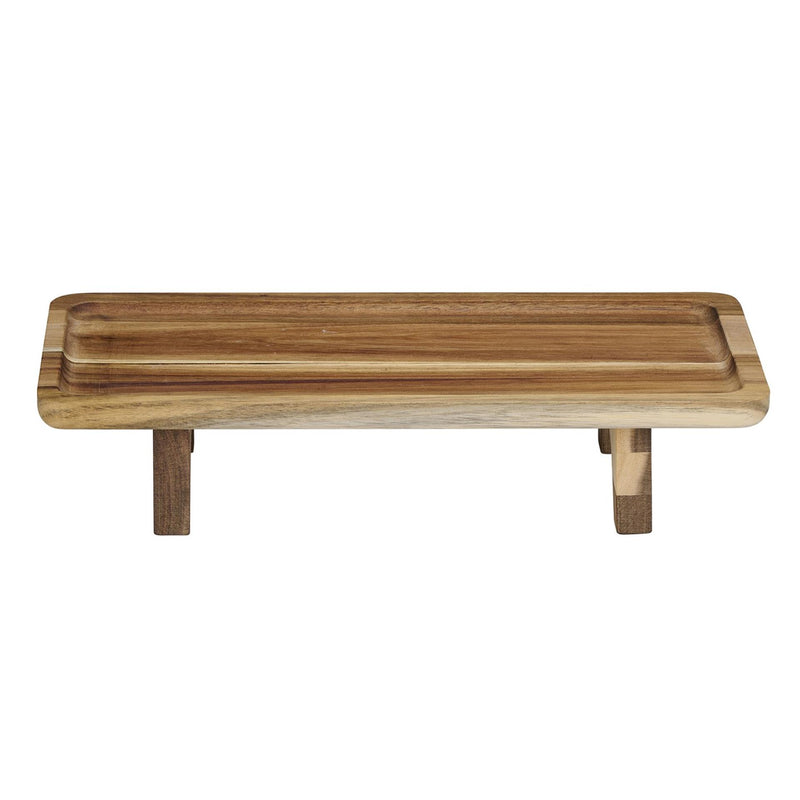 Load image into Gallery viewer, Alpina serveerplank accacia 30,7x15,5x6,5cm fsc
