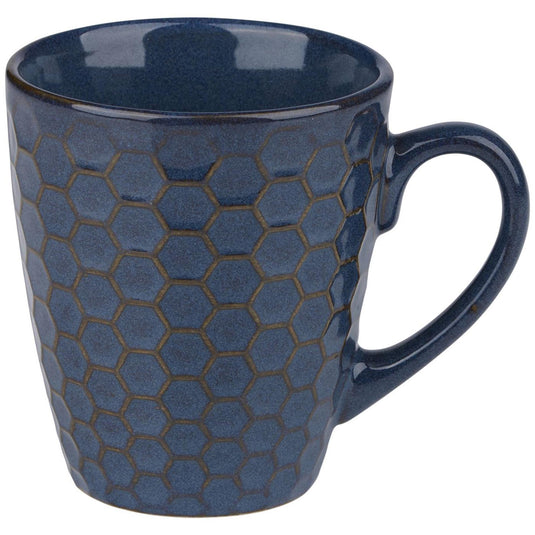 Mokje aardewerk blauw 200ml