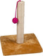 Maxxpro pet toys krabpaal met balletje hout 30 x 35 cm